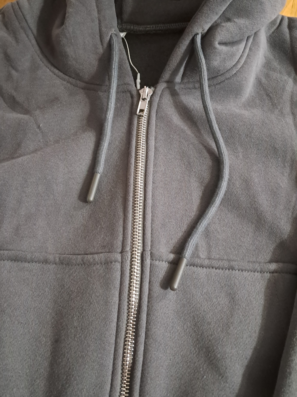 Wide Leg Drawstring Sweatpants - Gray - Picture 10 of 14